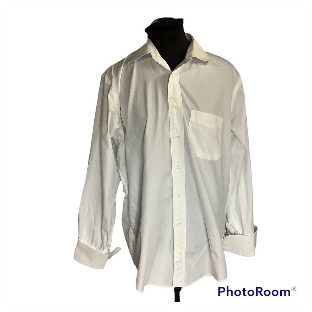 Burberry Vintage 1995 Winton White Button Down, Size 16-33